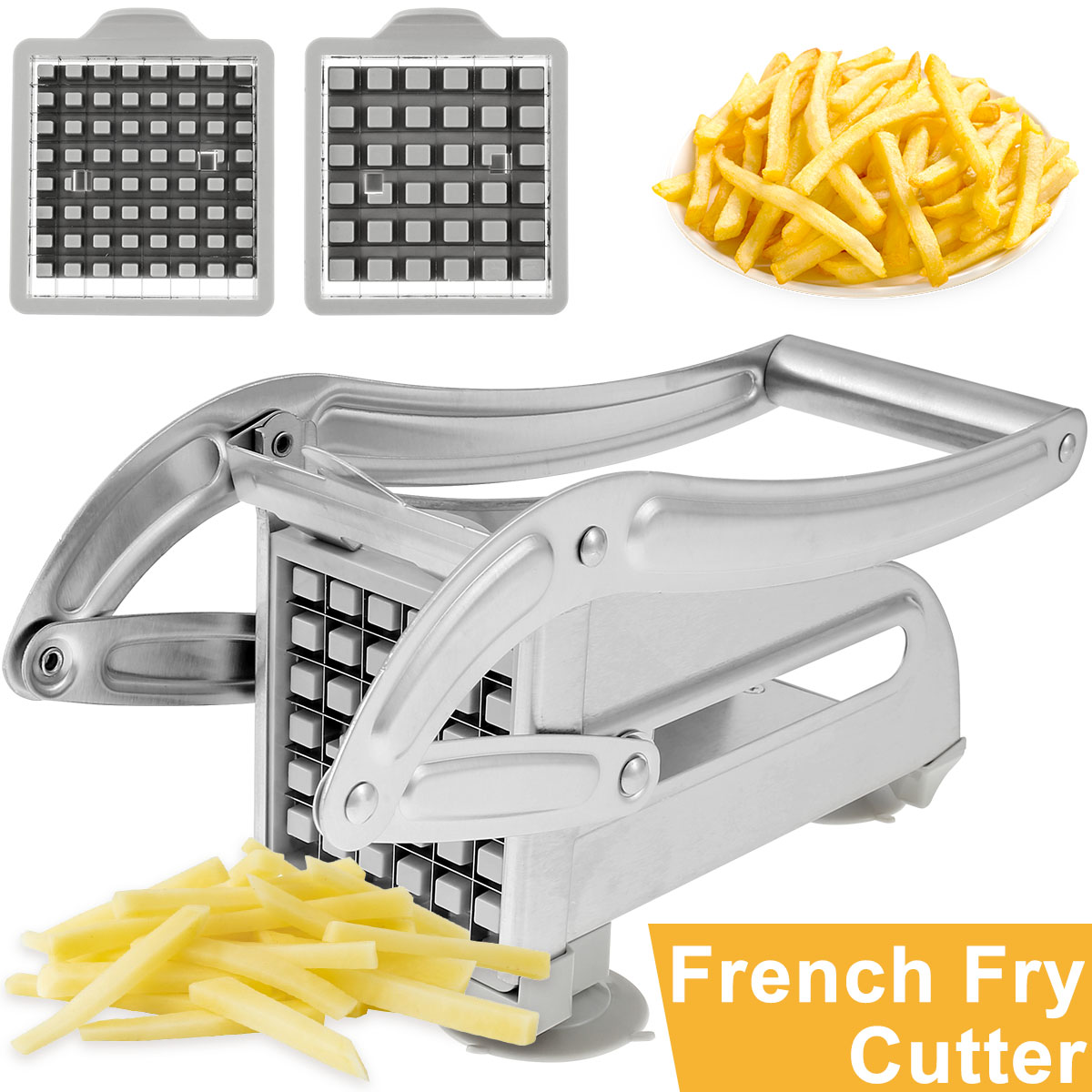 프렌치 프라이 커터 스테인레스 스틸 및 플라스틱 감자  - Commercial French Fry Cutter 리뷰 및 가격