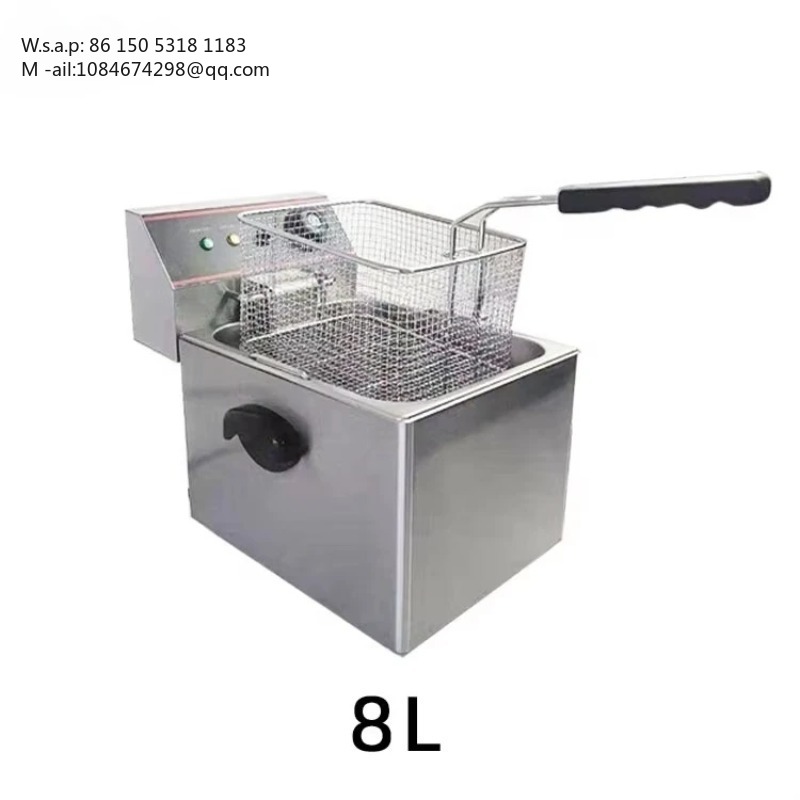 상업용 자동 전기 튀김기 스테인리스 스틸 8리터 탱크  - Commercial Donut Fryer Electric 리뷰 및 가격