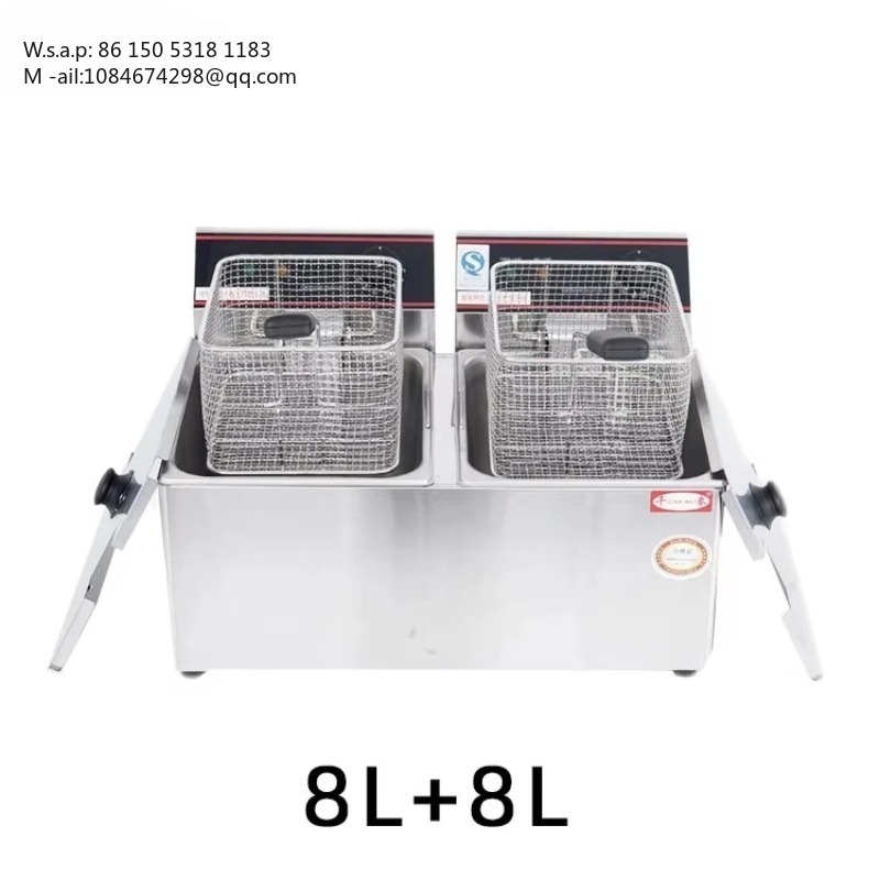 상업용 자동 전기 튀김기 스테인리스 스틸 8리터 탱크  - Commercial Donut Fryer Electric 리뷰 및 가격