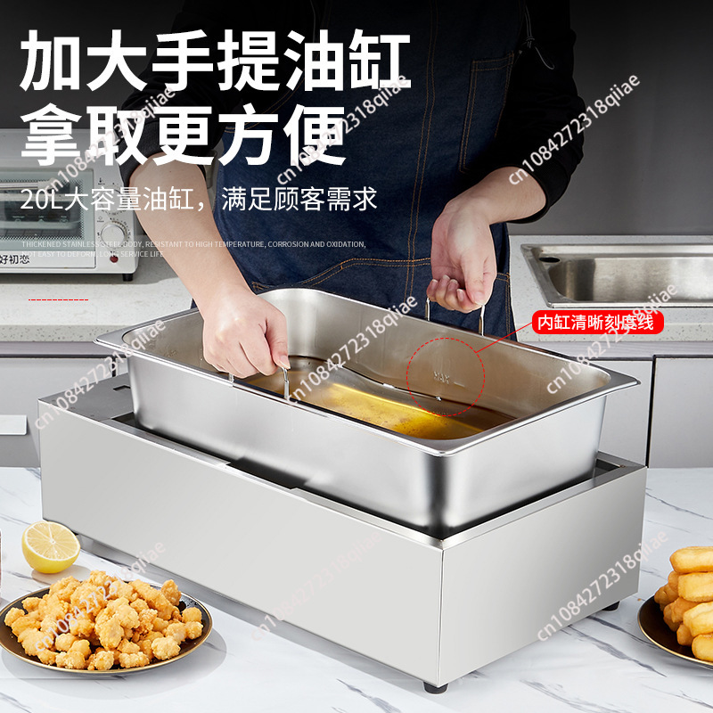 220V 단일 탱크 전기 딥 프라이어 상업용 대용량 튀 - Commercial Donut Fryer Electric 리뷰 및 가격