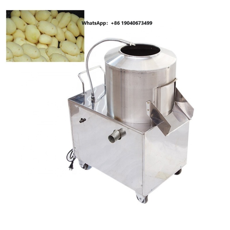 상업용 생강 세척기, 감자 및 고구마 세척 및 껍질 벗 - Commercial Potato Peeler Machine 리뷰 및 가격