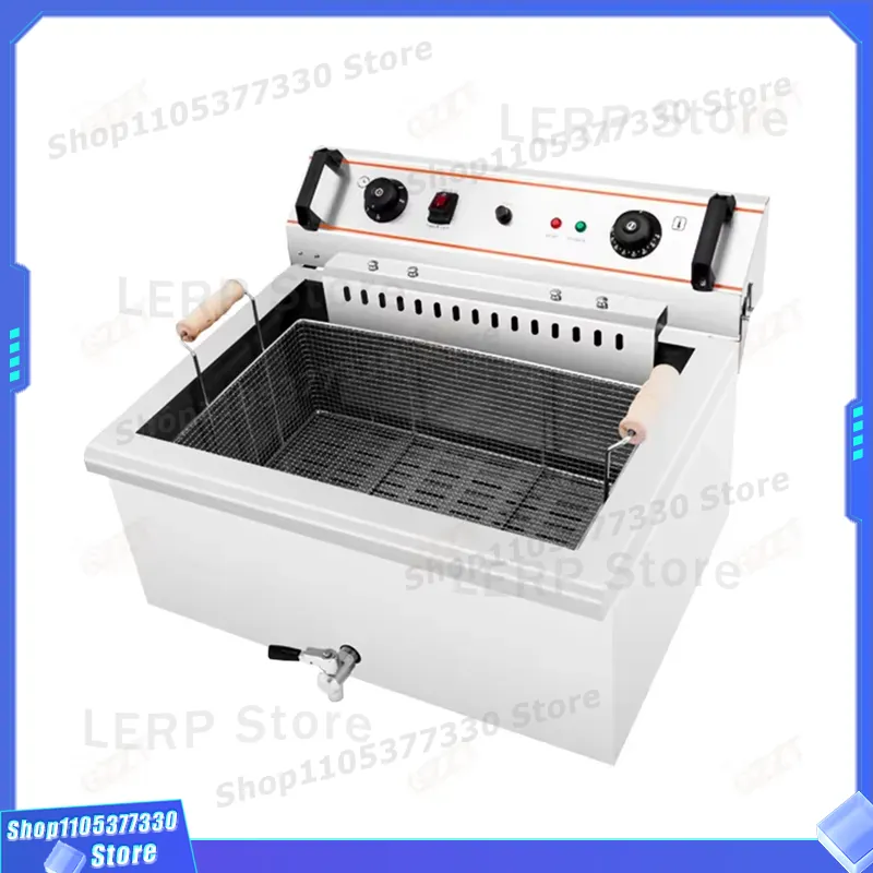 상업용 전기 딥 프라이어 30L 카운터탑 치킨 튀김기  - Countertop Deep Fryer With Timer 리뷰 및 가격
