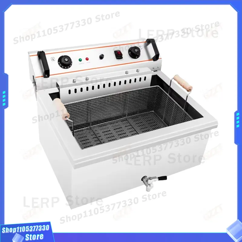 상업용 전기 딥 프라이어 30L 카운터탑 치킨 튀김기  - Countertop Deep Fryer With Timer 리뷰 및 가격