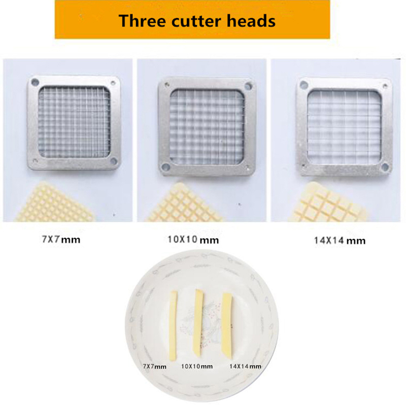 고효율 상업용 전기 프렌치 프라이 기계 자동 카사바 스 - Commercial French Fry Cutter 리뷰 및 가격