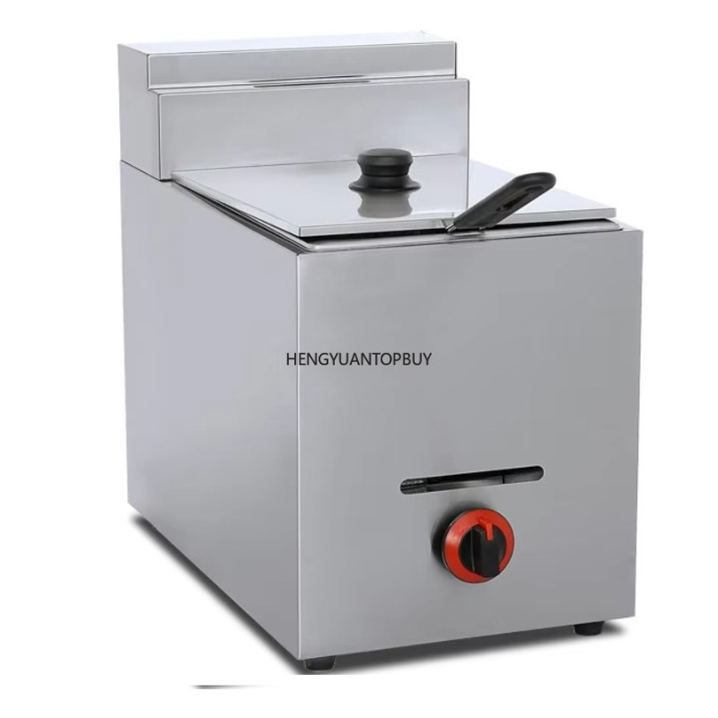 상업용 LPG 가스 딥 프라이어, 8L 바스켓 및 뚜껑 - Commercial Gas Deep Fryer Propane 리뷰 및 가격